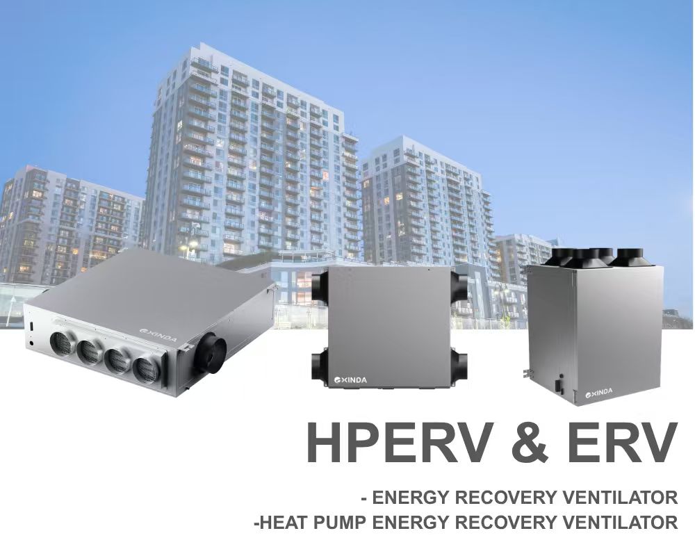Energy Recovery Ventilators (ERV) for HVAC Systems