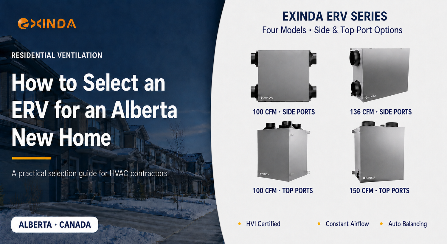 EXINDA ERV SERIES