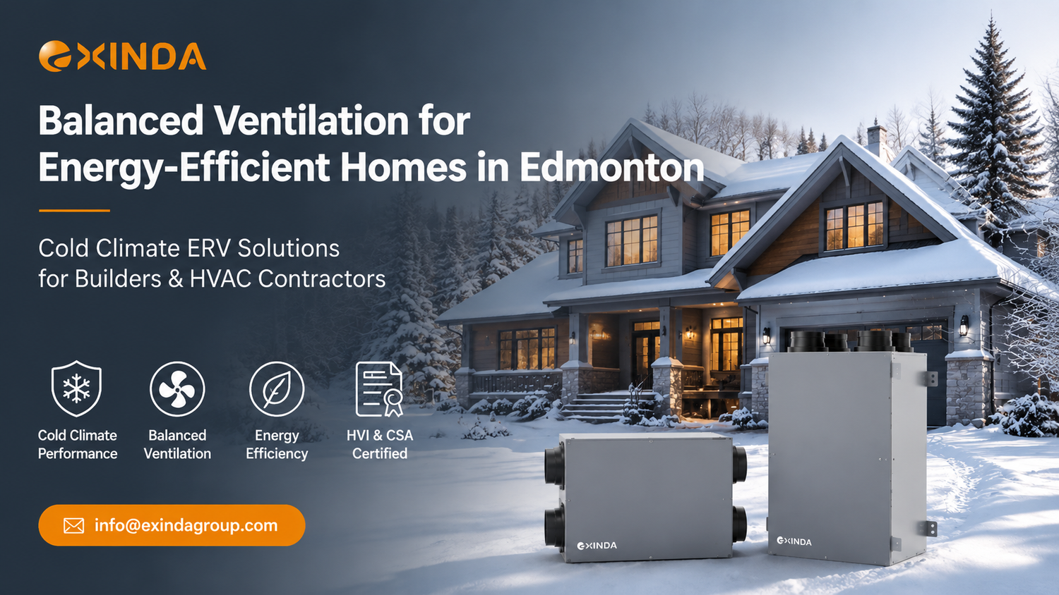 Balanced Ventilation for Energy-Efficient Homes in Edmonton