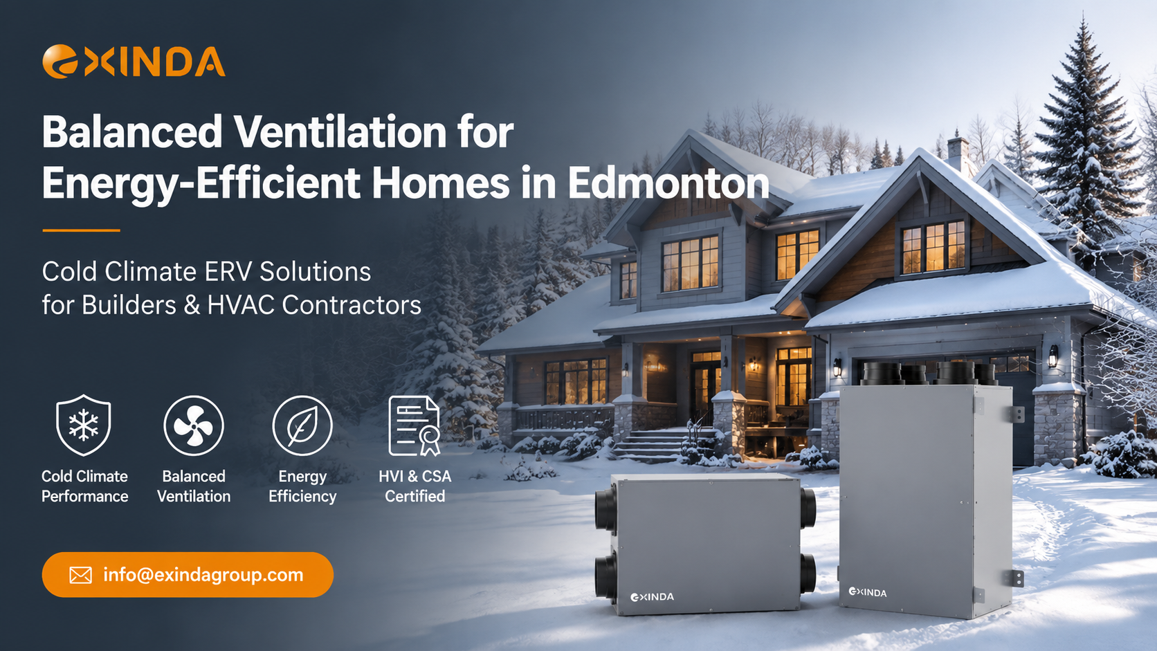 Balanced Ventilation for Energy-Efficient Homes in Edmonton