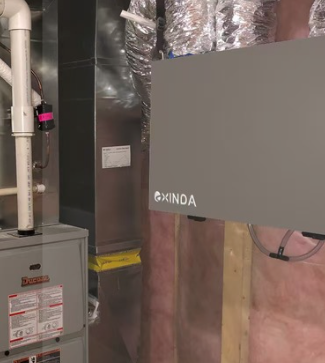 EXINDA ERV Installation in Room – Multi-Family Building Ventilation System