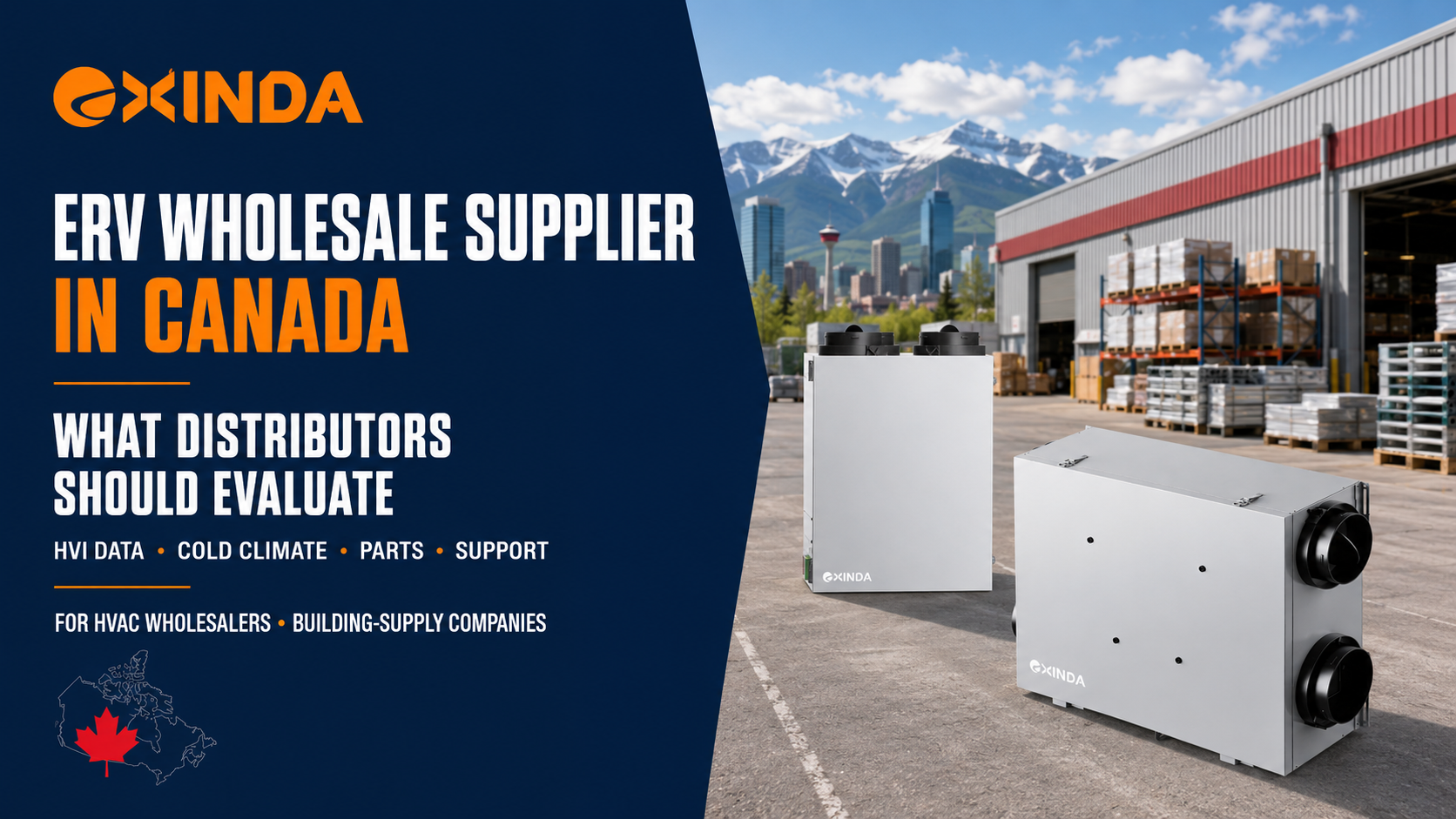 ERV Wholesale Supplier in Canada – Distributor Evaluation Guide