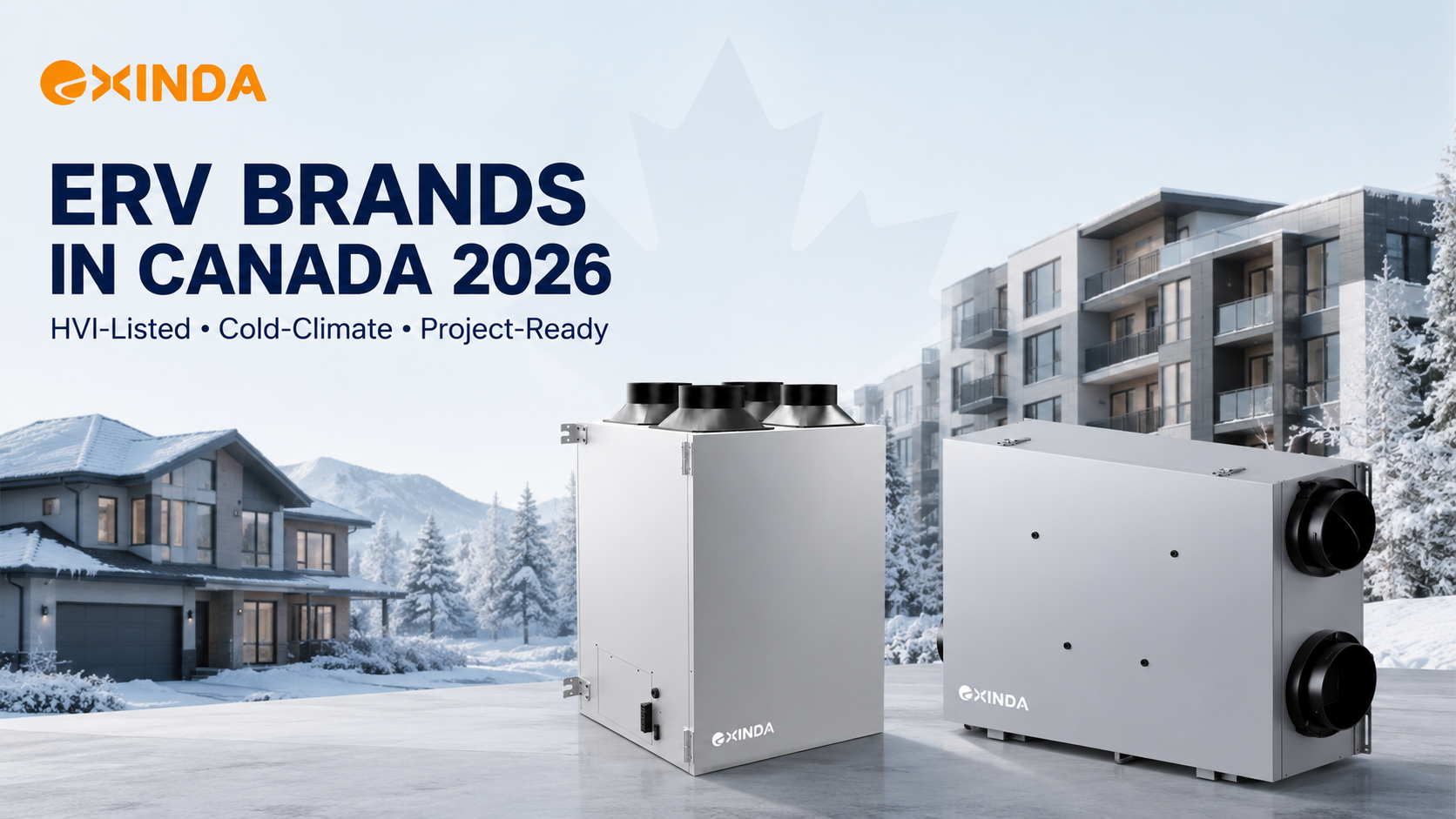 EXINDA ERV Brands in Canada 2026