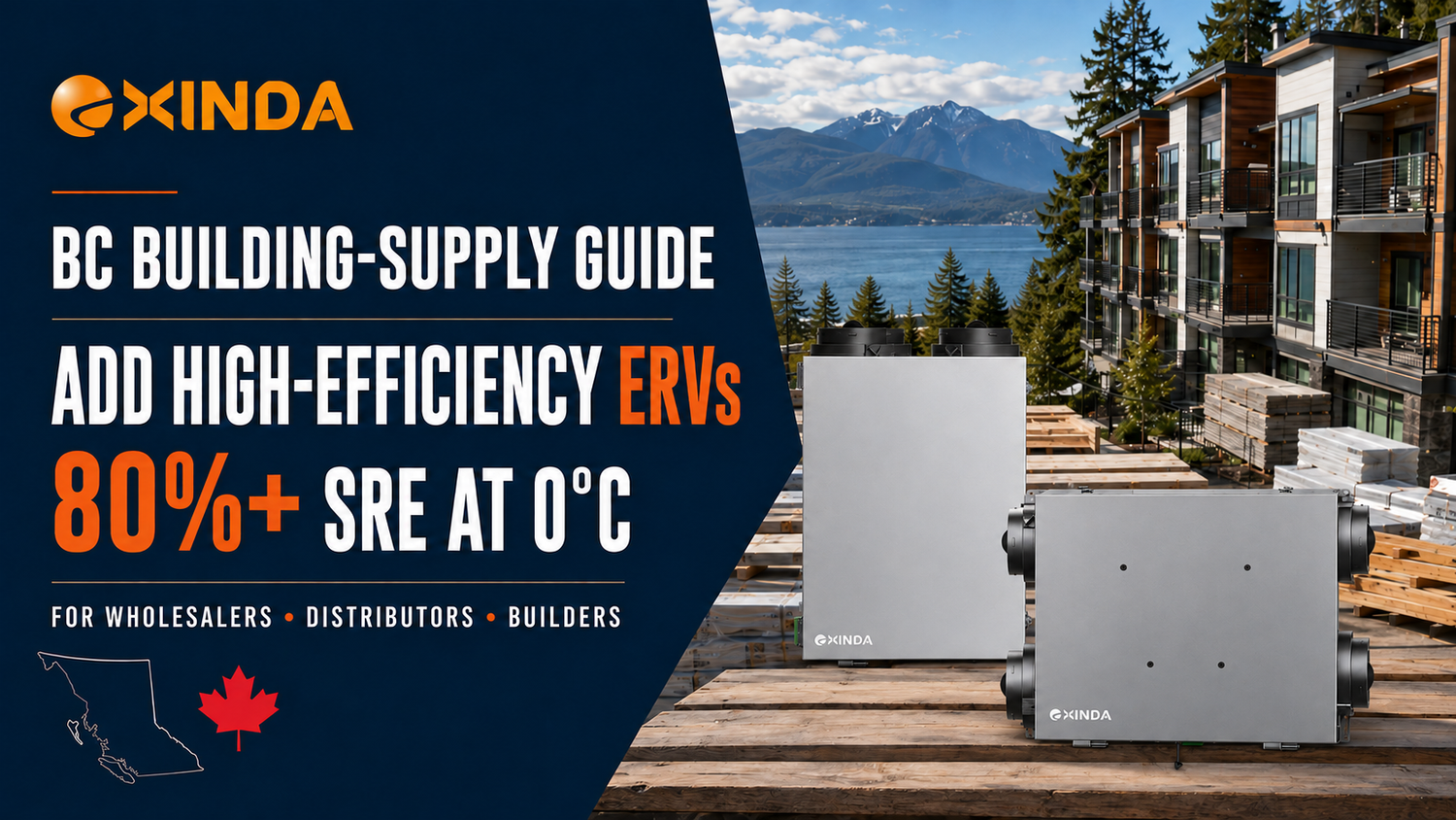 High-Efficiency ERVs for BC Building-Supply Companies