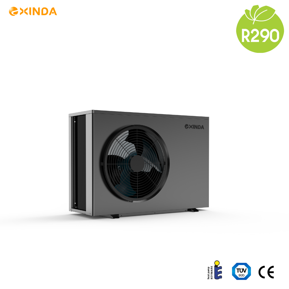 R290 Monoblock Heat Pump 6KW/9KW/12KW/15KW/20KW for heating, cooling, and domestic water