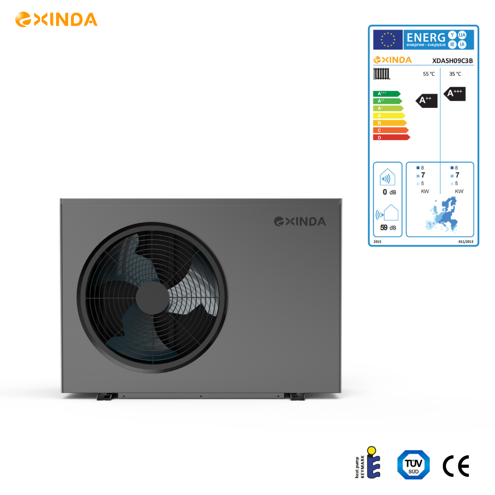 9KW R290 full DC inverter heat pump