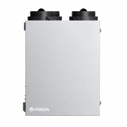 EXINDA Breeze IWMBCOFF1AYE wall-mounted ERV, front view