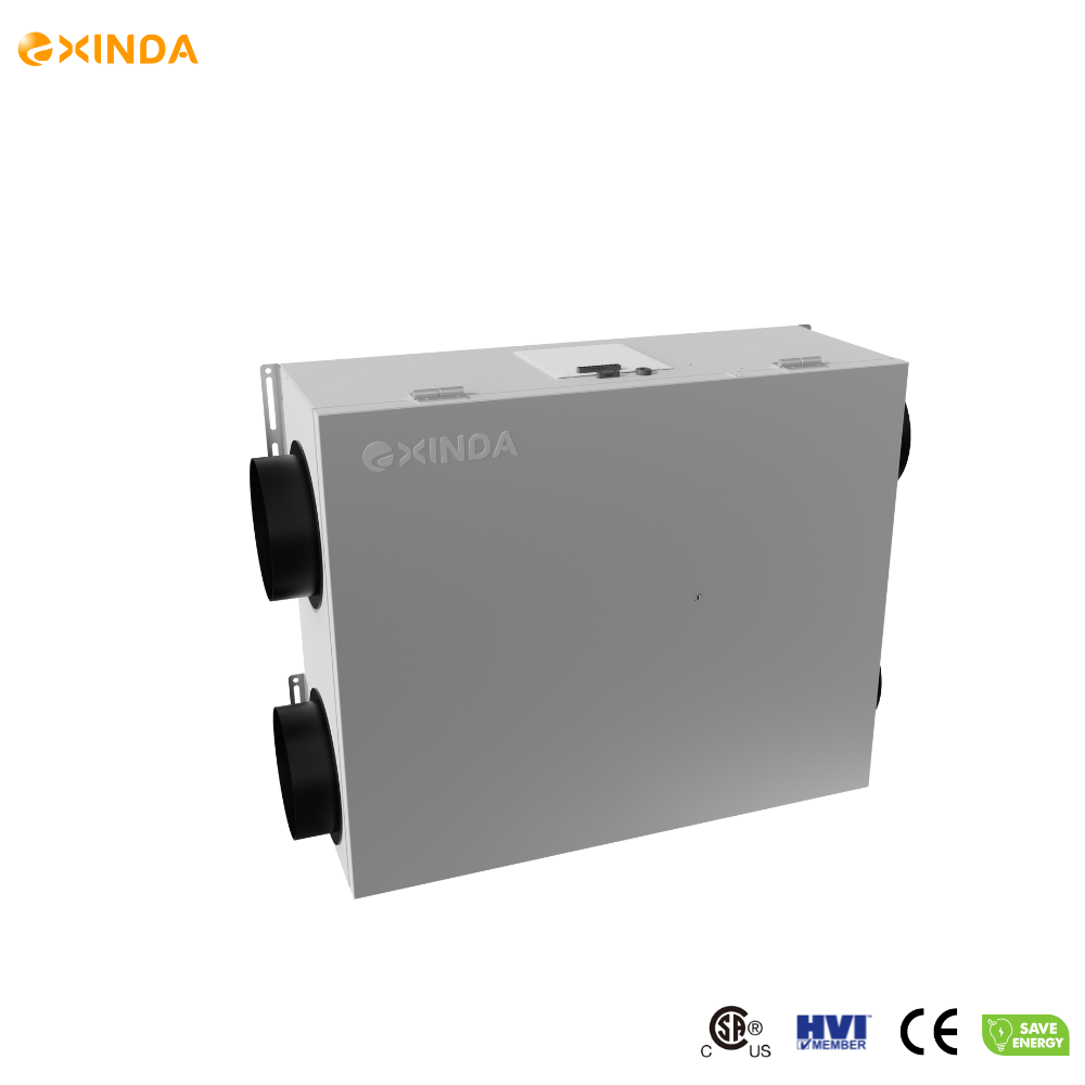 EXINDA 100CFM Energy Recovery Ventilator | Ultra-Slim Decentralized ERV ICMBCNF1AYE
