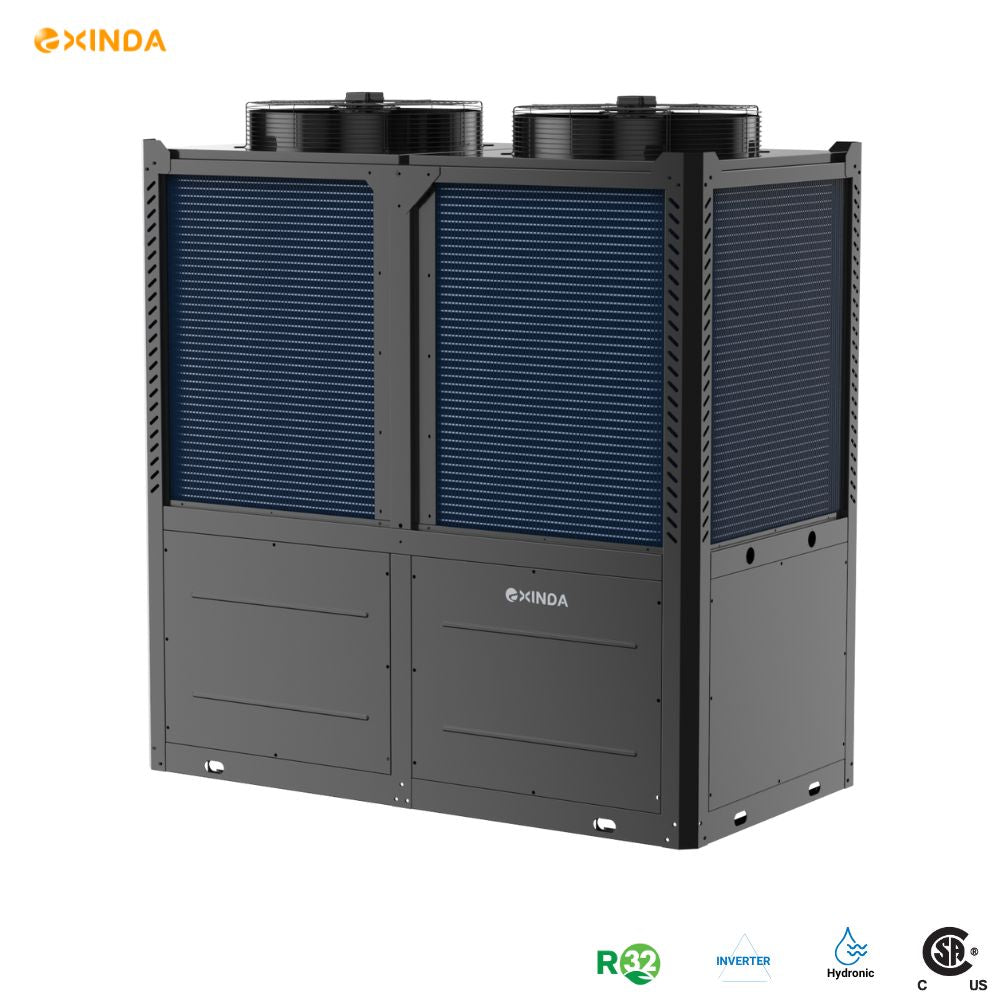 Commercial heat pump chiller