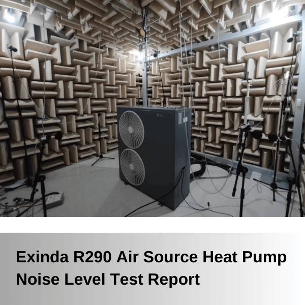 Exinda Air Source Heat Pump Noise Level Test Report