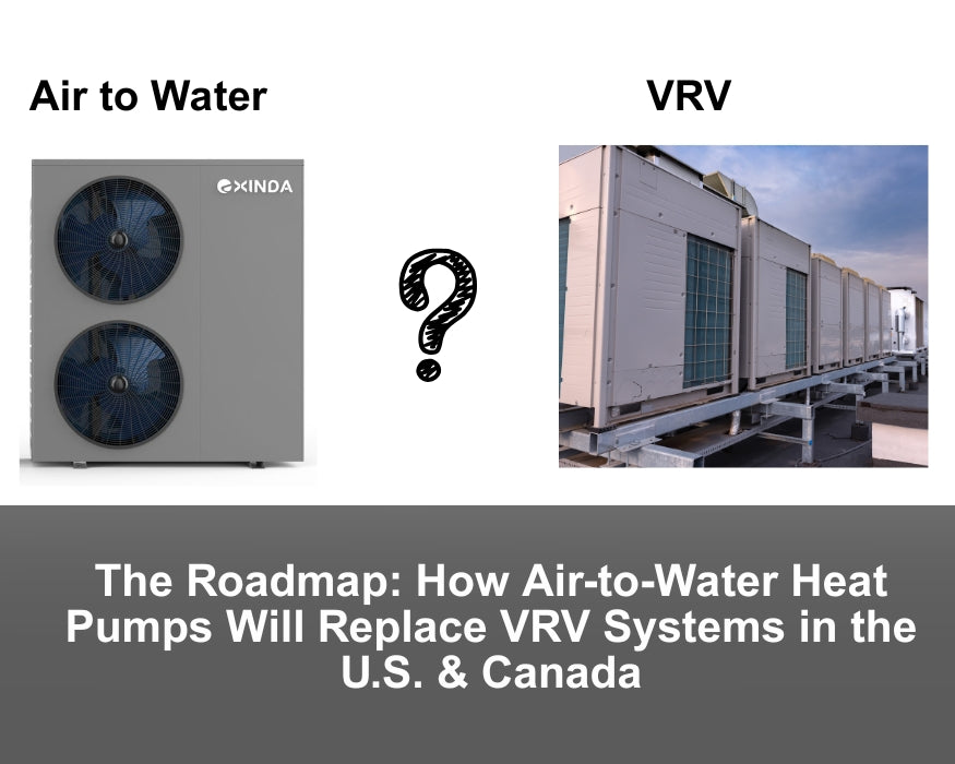 The Roadmap: How Air-to-Water Heat Pumps Will Replace VRV Systems in the U.S. & Canada