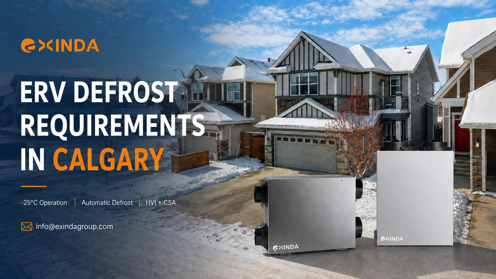 ERV Defrost Requirements in Calgary