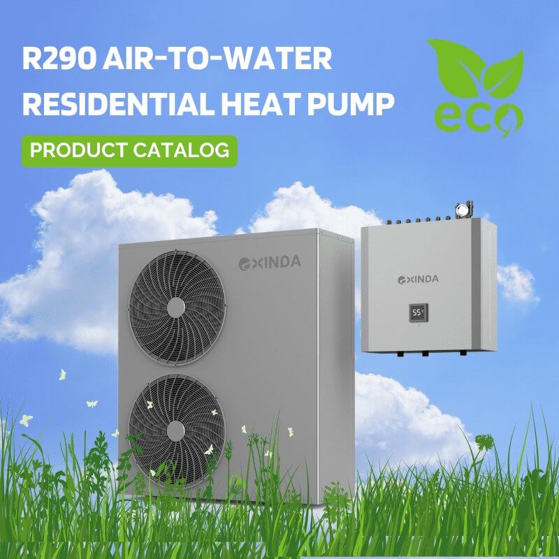 Product Catalog of R290 Residential Air-to-Water Heat Pump - EXINDA