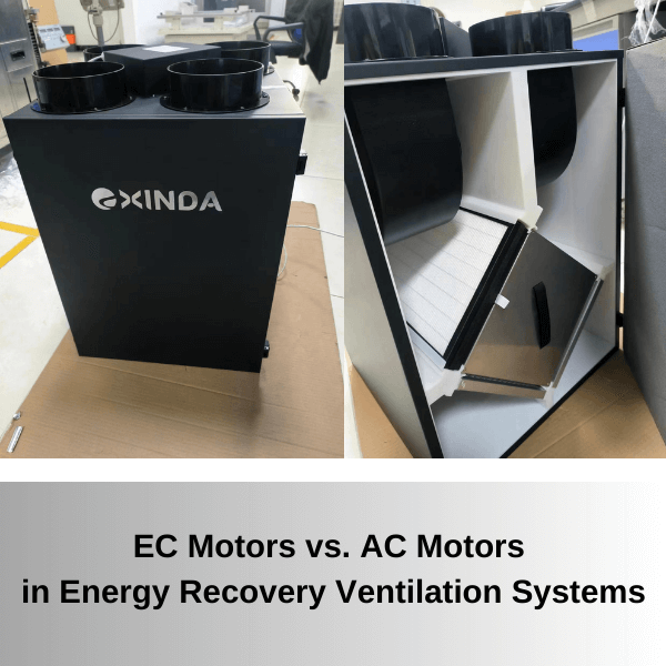 EC Motors vs. AC Motors in Energy Recovery Ventilation Systems
