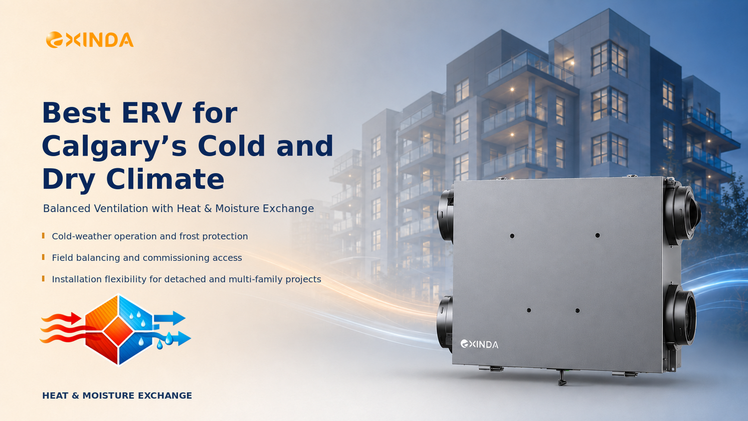 Best ERV for Calgary’s Cold and Dry Climate