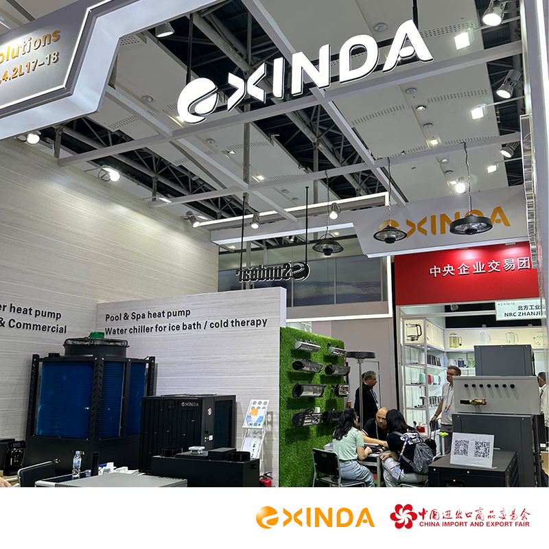 EXINDA booth and HVAC partner meetings at the 136th Canton Fair