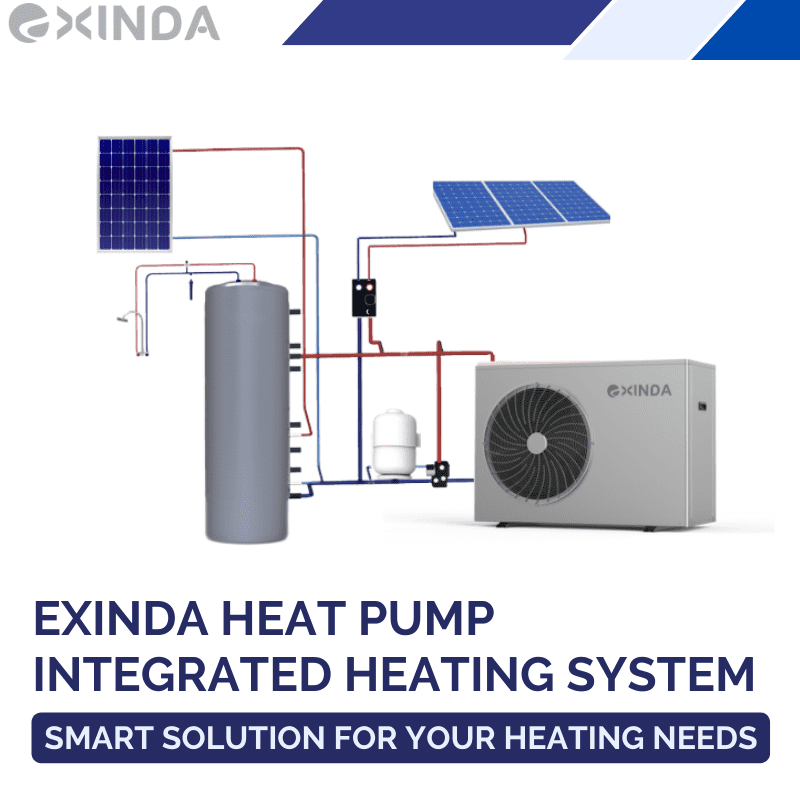 Smart Heating Solution with Exinda Heat Pump Integrated Heating System - EXINDA