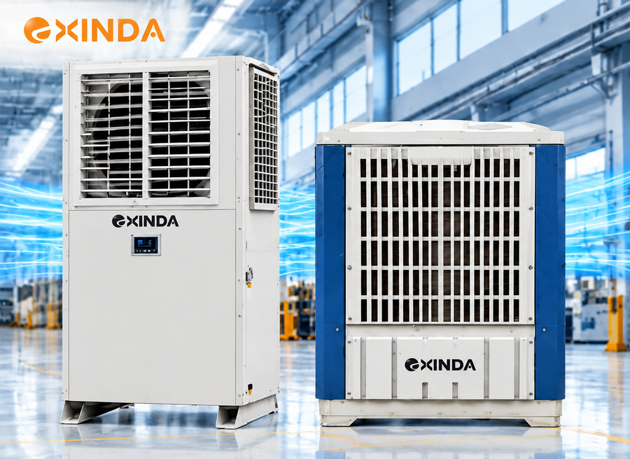 EXINDA Vertical Louver Evaporative Cooler 19.5kW | 5,000 m³/h