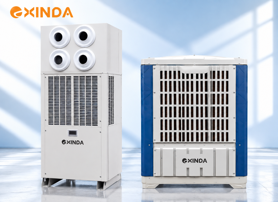 EXINDA Vertical Jet Evaporative Cooler 19.5kW | 5,500 m³/h