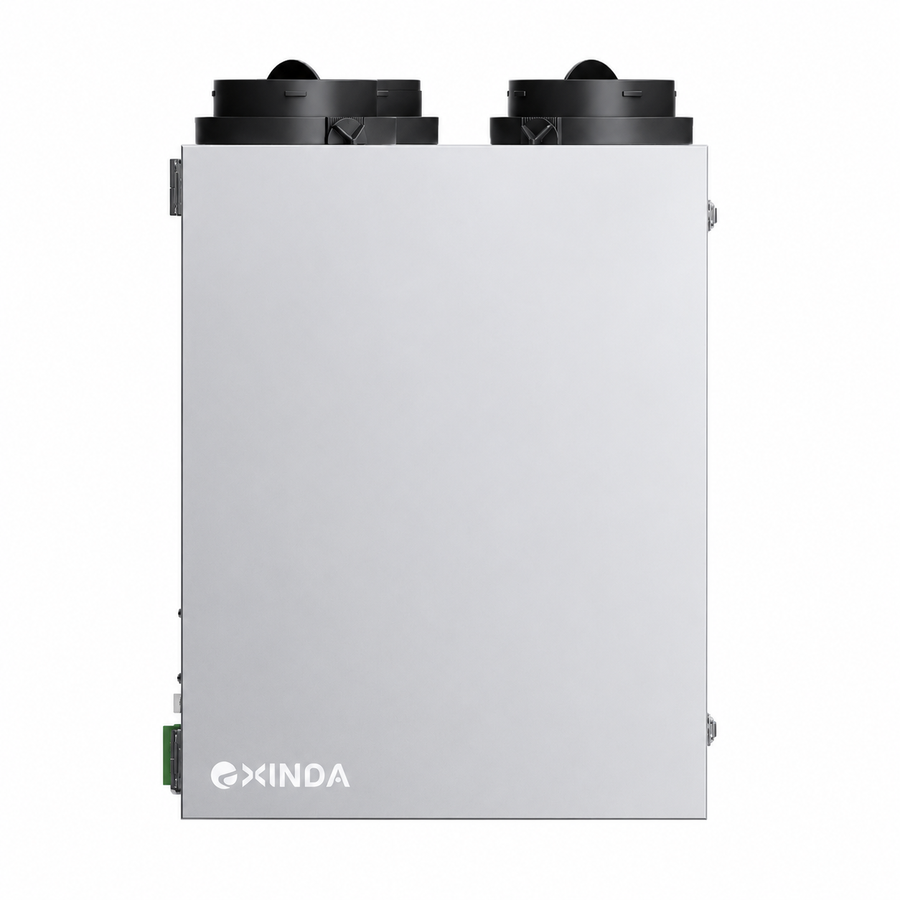 EXINDA Breeze IWMBCOOF1AYE wall-mounted ERV, front view