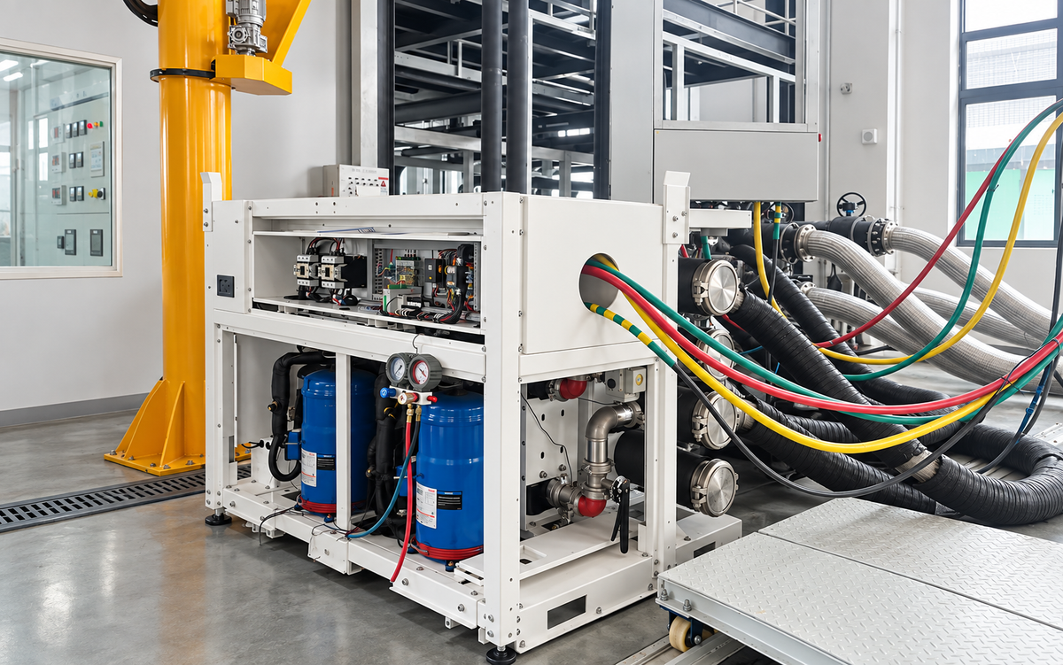 EXINDA water-cooled testing laboratory