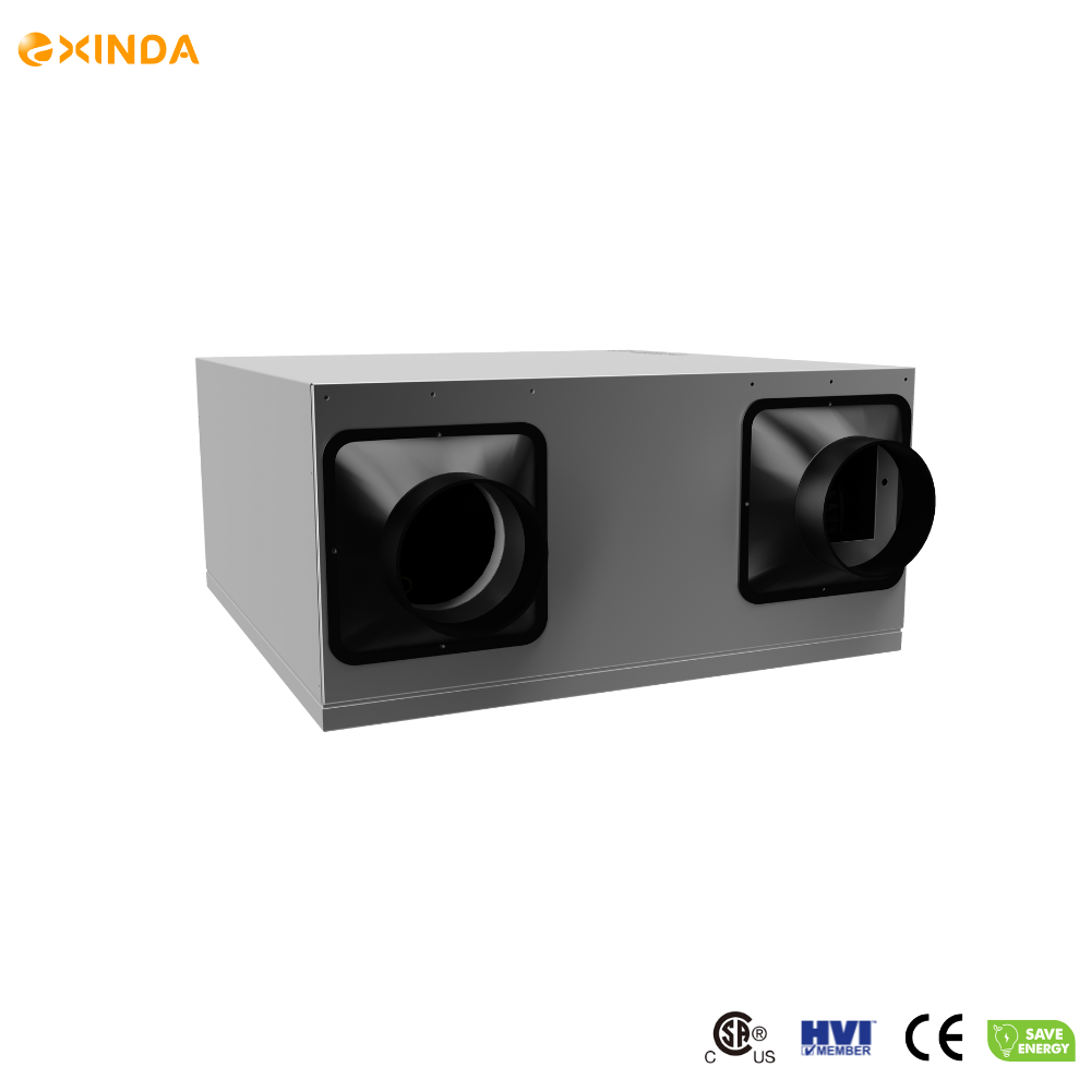 50-90 CFM Home Heat Energy Recovery Ventilation System