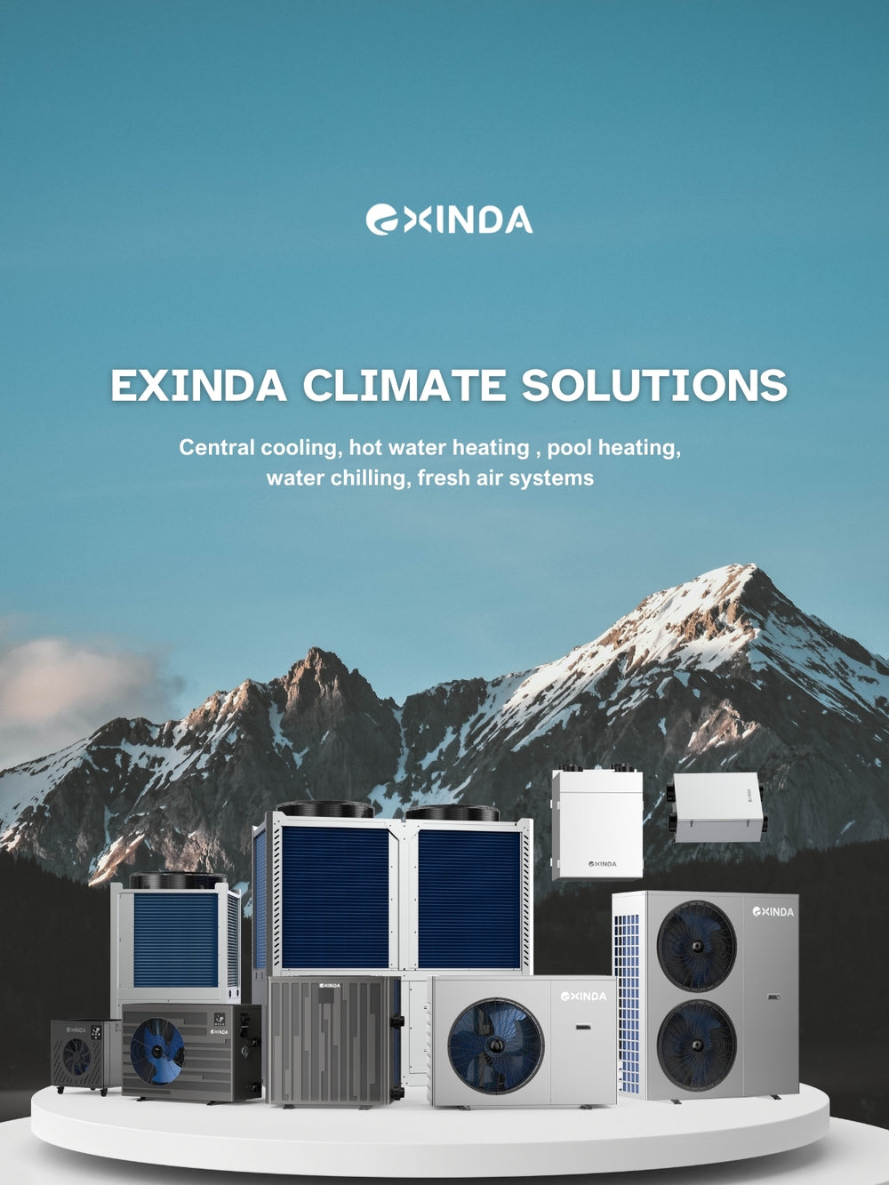 Exinda | Heat Pump Manufacturer, HVAC Supplier&ERV Ventilation System