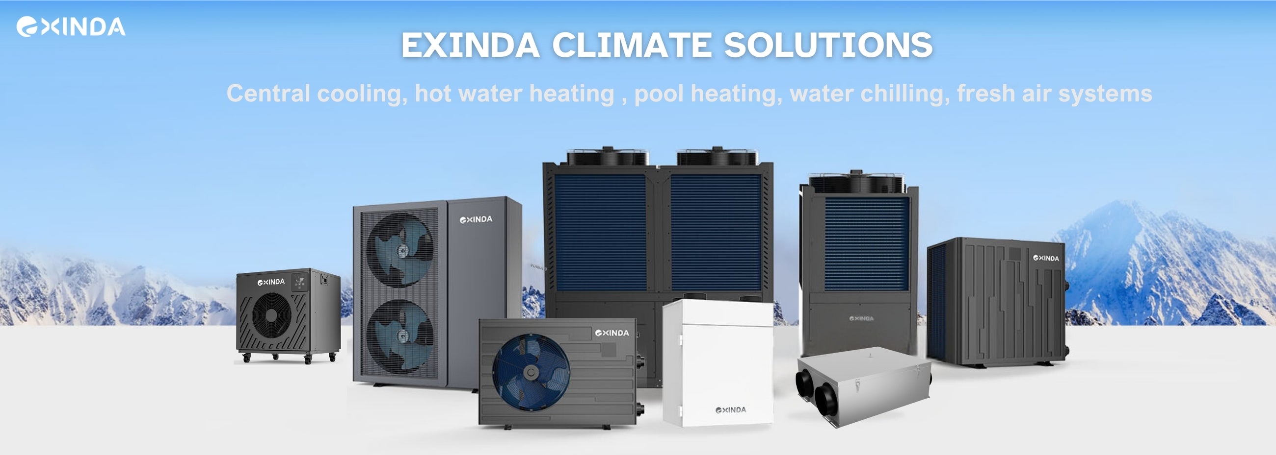Exinda | Heat Pump Manufacturer, HVAC Supplier&ERV Ventilation System